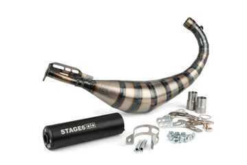 Beta RR Track 50 2T - Exhaust Streetrace 80-90 Black