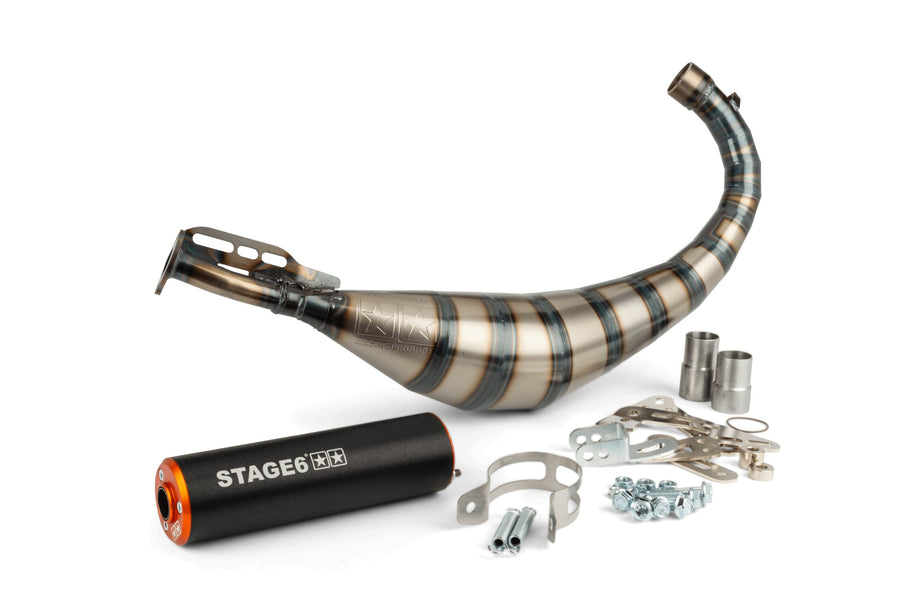 Beta RR-T SM 50 2T - Exhaust Streetrace 80-90 Orange Black