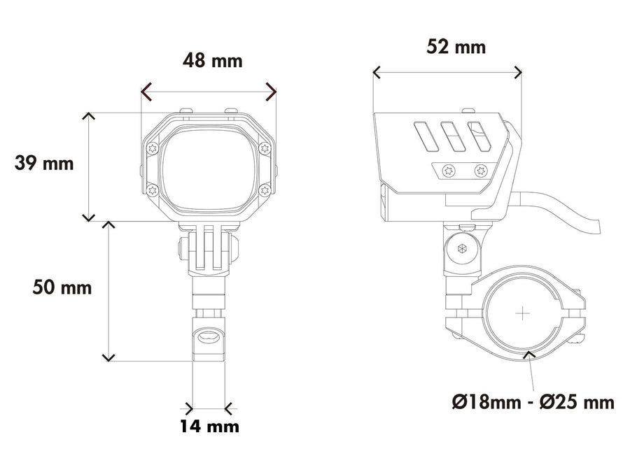 TRIUMPH Scrambler 400 XC [2025-] - FEUX SUPPLÉMENTAIRES LED NOVA