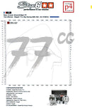 Aprilia SX SM 50 2T D50B0 [2007–] - Engine pack Big Racing 77cc
