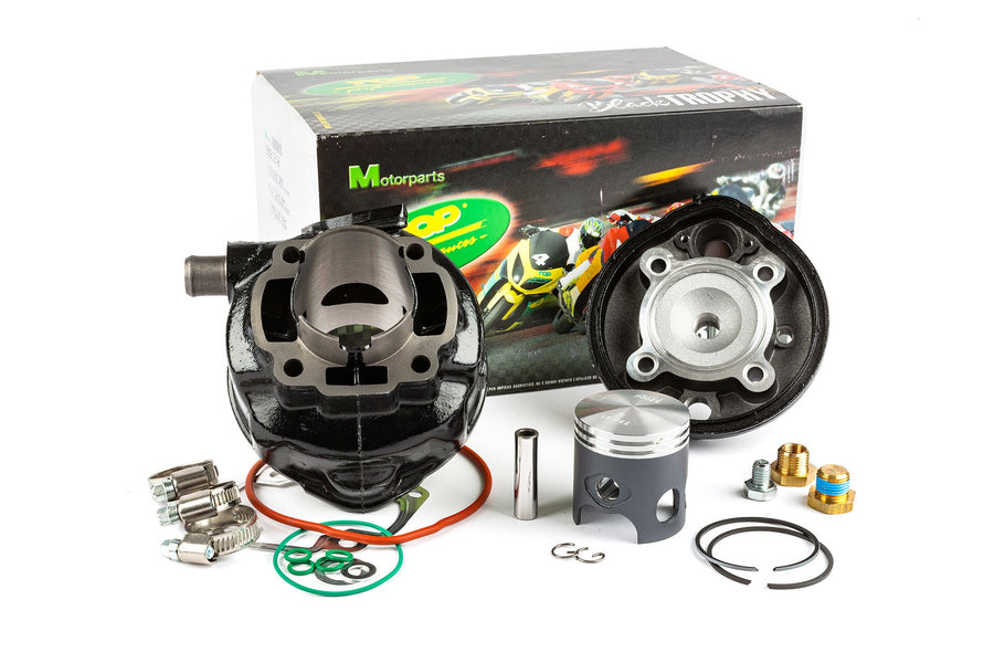 Aprilia SR Netscaper 50 2T LC - cylinder kit Black Trophy 70ccm