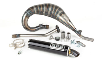 Beta RR-T SM 50 2T - Pot d'échappement fait main Cross 50-70 noir