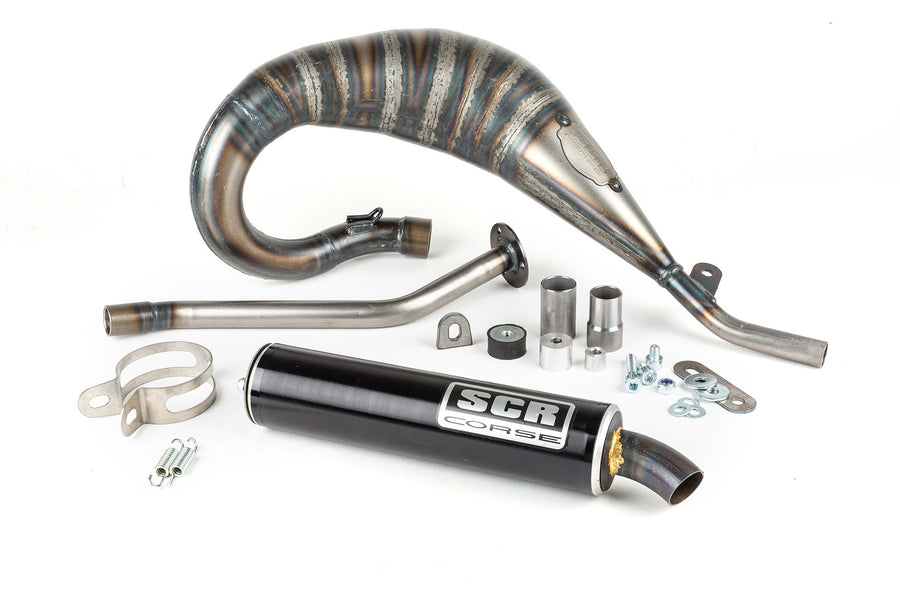 Beta RR-T SM 50 2T - Pot d'échappement fait main Cross 50-70 noir