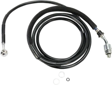 Harley Davidson Fxsbse [DRAG SPECIALTIES] - Ligne d'embrayage hydraulique en acier inoxydable