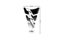 KAWASAKI Z 800 E [2016] – Protection de réservoir Spirit – argent-1