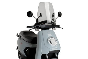 NIU MQI + SPORT [0000] – Bulle Scooter Urbain – Transparent
