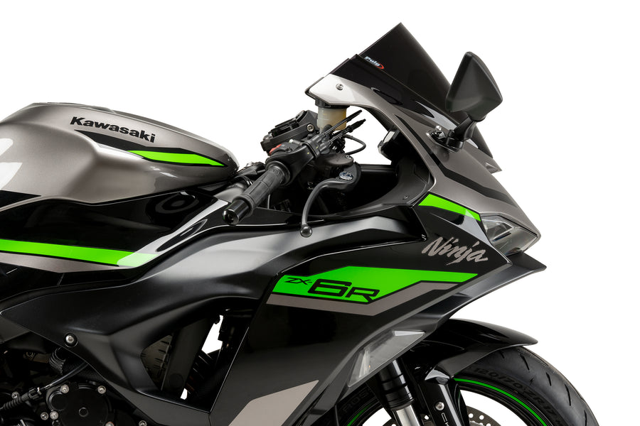 KAWASAKI ZX-6R NINJA [2025] – Bulle Z-Racing – Transparent