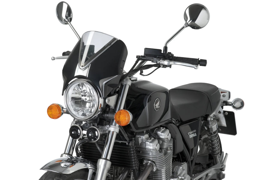 HONDA CB 1100 [2014] – RetroVision windshield visor – heavily tinted