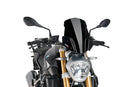 BMW R 1200 R [2018] - Pare-brise sport nouvelle génération | Noir | PUIG 7651N