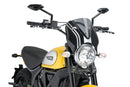 DUCATI SCRAMBLER 800 ICON DARK [2025] – RetroVision Windshield Visor – Black-41