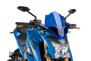 SUZUKI GSX-S 1000 [2020] - Pare-brise sport nouvelle génération | Bleu | PUIG 7653A
