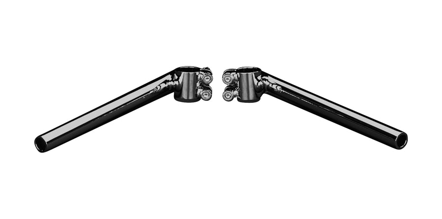 Handing Ø 22 (7/8 ") - handlebar fum with clamp -wide Ø 28 mm, black