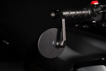 bmw m 1000 [GILLES TOOLING] – Rétroviseur bout de guidon Moon rond M12 - 0