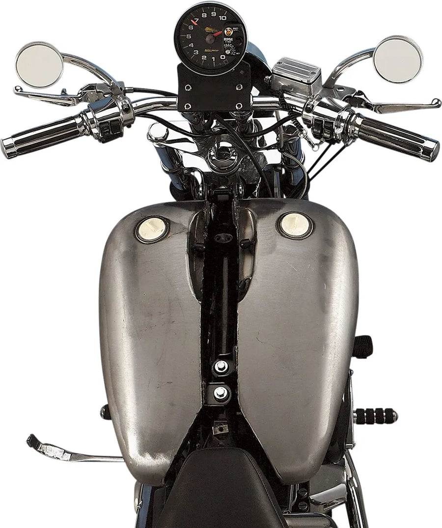 Harley Davidson FXSTS [DRAG SPECIALTIES] - Ensemble de réservoirs plats en deux parties allongés de 2"
