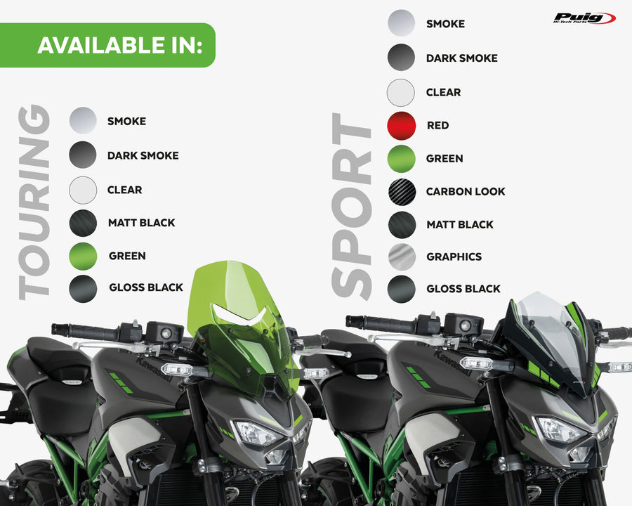 KAWASAKI Z 900 SE [2025] – Nouvelle Génération Sport – Transparent