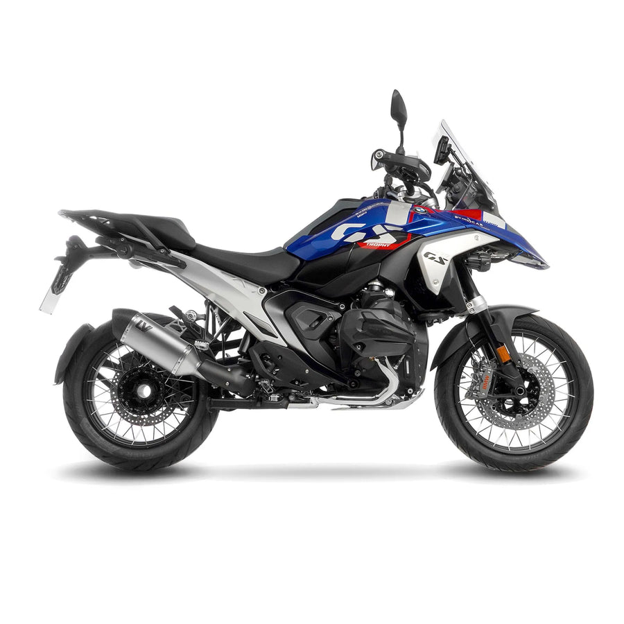 bmw r 1300 gs adventure [LEOVINCE] – LV-14 stainless steel rear silencer