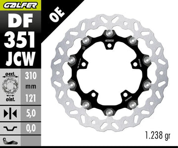 Suzuki V-Strom 800 De ABS [2025-2026, 2026] - BRAKE DISC FLOATECH WAVE – picture 2