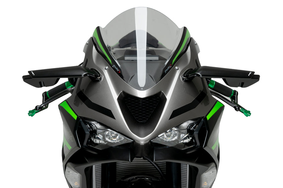 KAWASAKI ZX-6R NINJA [2025] – Bulle Z-Racing – Transparent