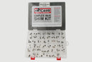 Kawasaki Z 1000 [HOT CAMS] - valve discs Ø7.48x1.20 to Ø7.48x3.50mm - (3x per size)
