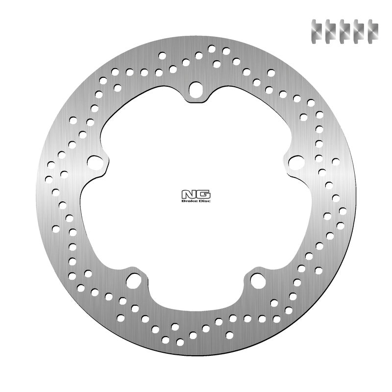 Bmw F 750 Gs [NG BRAKE DISC] - round rigid brake disc