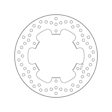 Yamaha Tdr [BREMBO] - Disque de frein rigide rond Série Oro