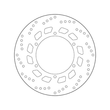 Yamaha Fjr 1300 [BREMBO] - Disque de frein rigide rond Série Oro