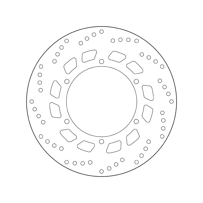 Yamaha Xvs 1100 Drag Star [BREMBO] - Disque de frein rigide rond série Oro
