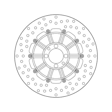 Bmw K 100 Rt [BREMBO] - Disque de frein rigide rond série Oro - 0