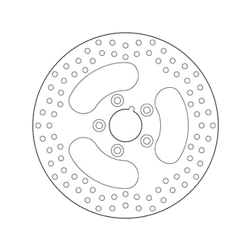 Harley Davidson Flstf [BREMBO] - Series Oro round rigid brake disc - 0