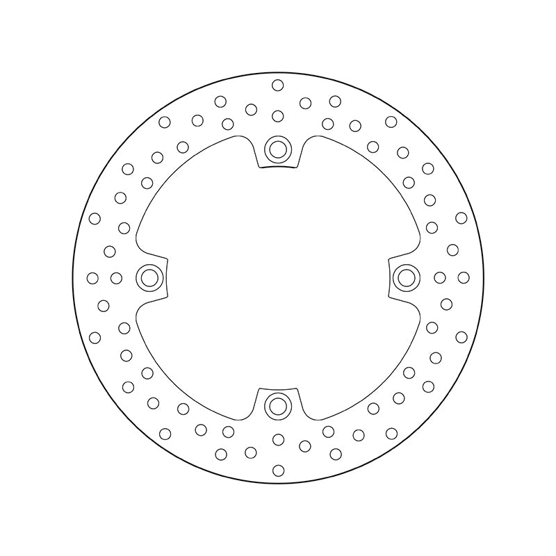 Kawasaki Klv 1000 [BREMBO] - Oro series round rigid brake disc