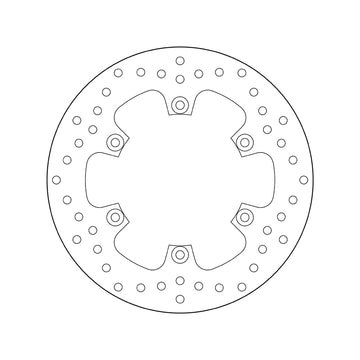 Yamaha Fzs 1000 Fazer [BREMBO] - Disque de frein rigide rond série Oro
