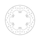 Yamaha Fzs 1000 [BREMBO] - Disque de frein rigide rond série Oro