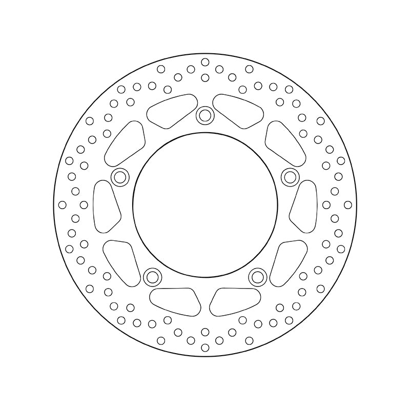 Yamaha T-Max 560 Tech Max [BREMBO] - Series Oro round rigid brake disc