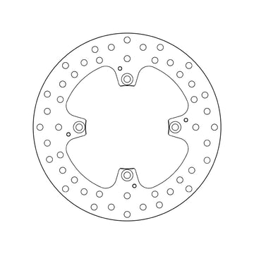 Hyperstrada 821 [BREMBO] - Disque de frein rigide rond série Oro