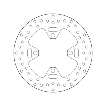 Triumph Street Triple 765 [BREMBO] - Disque de frein rigide rond Série Oro