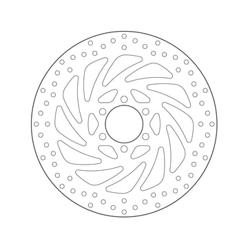 Ktm Duke 200 [BREMBO] - Disque de frein rigide rond Série Oro