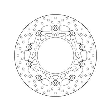 Yamaha Tracer 9 Y-Amt [BREMBO] - Disque de frein flottant rond série Oro