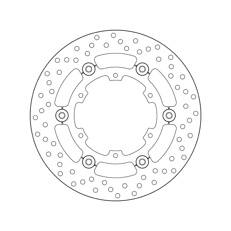 Ktm 1050 Adventure [BREMBO] - Disque de frein flottant rond série Oro