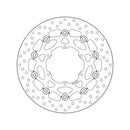 Bmw F 650 Cs Scarver [BREMBO] - Series Oro round floating brake disc-2