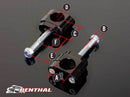 Ktm 790 Adventure [RENTHAL] - 36Tech handlebar mounts Ø36mm Fatbar®36 KTM/Husqvarna