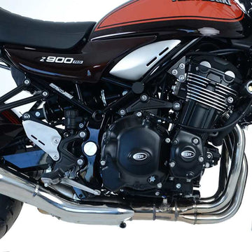 Kawasaki Z 900 RS SE [2022-2026] - Protecteur de couvercle de carter droit de démarreur noir Kawasaki Z900RS