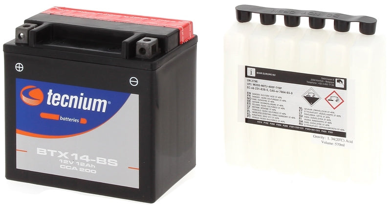 Husqvarna Svartpilen 401 H401 [Tecnium] - maintenance -free motorcycle battery