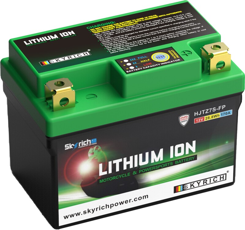 Aprilia Sr 125 [SKYRICH] - Lithium-ion battery - HJTZ7S-FP