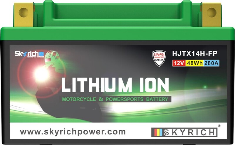 Aprilia Smv 1200 Dorsoduro [SKYRICH] - Lithium-ion battery - HJTX14H-FP