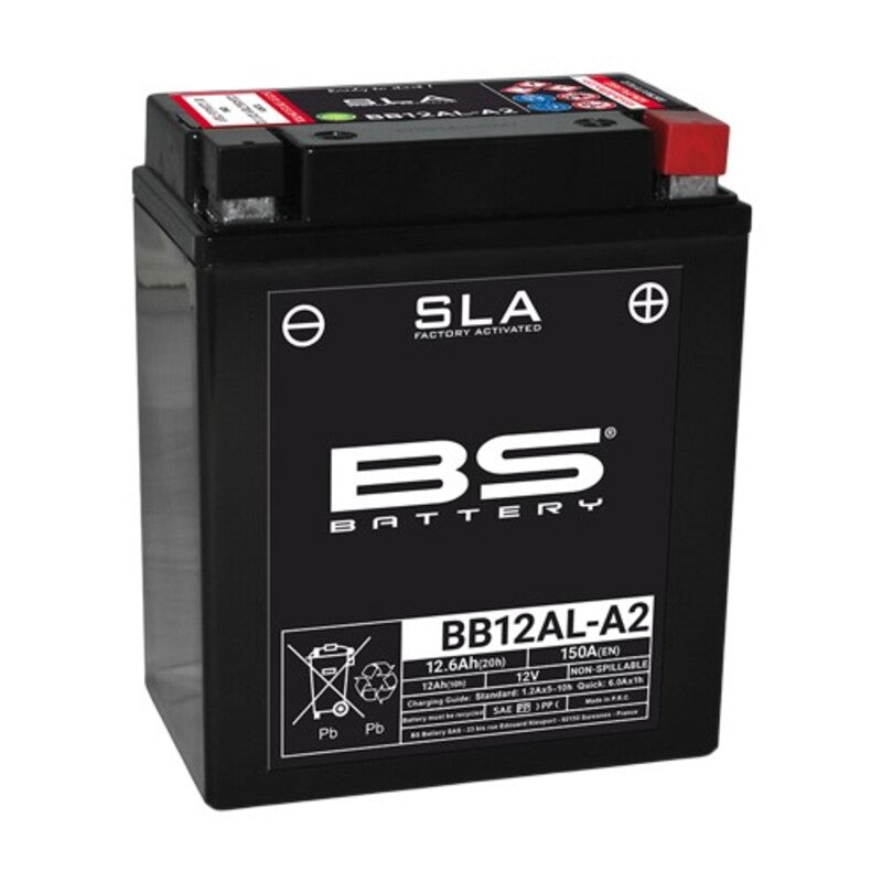 Bmw F 650 Gs Dakar [BATTERIE BS] - Batterie sans entretien SLA activée en usine - BB12AL-A2