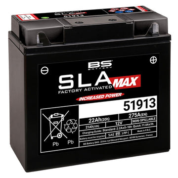 Bmw R 1100 Rs 259 [BATTERIE BS] - Batterie sans entretien SLA Max activée en usine - 51913