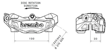 Aprilia Caponord 1200 [BREMBO] - Brake caliper - 0