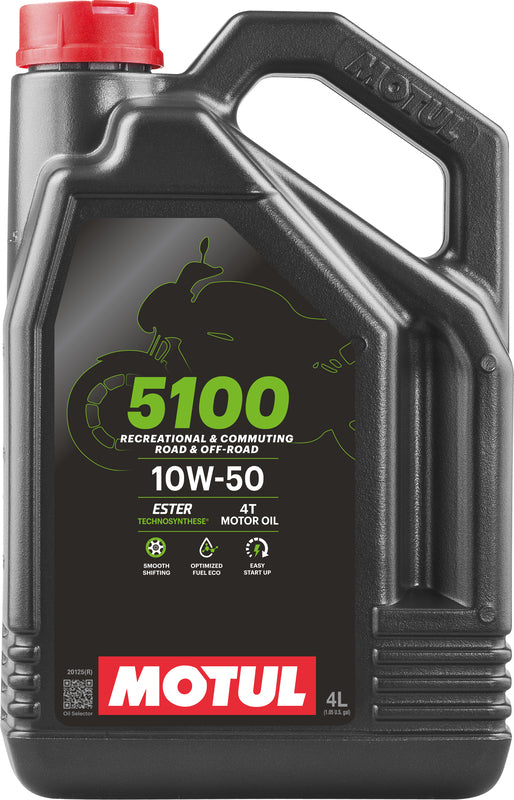 Motor oil 10W50 4T 4L for motorcycles [Motul]