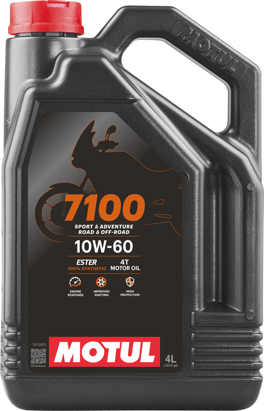 Huile de moteur 10W60 4T 4L pour les motos [motul]
