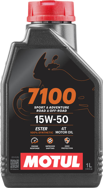 Motors Huile 15W50 4T synthétique 1 litre pour motos [motul]